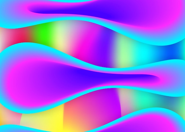 liquid fluid background with dynamic elements and shapes