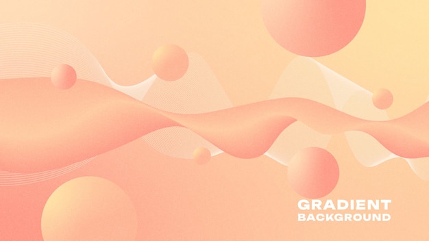 Liquify Abstract Grainy Gradient Background