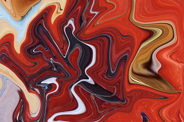 Liquify colourful abstract background wallpaper premium photo Premium Vector