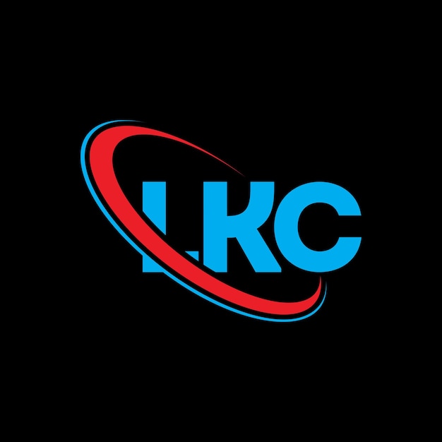 LKC logo LKC letter LKC letter logo design Initials LKC logo linked with circle and uppercase monogram logo LKC typography for technology business and real estate brand