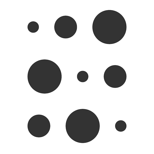 loading app icon set three black circle illustration symbol load browser vector