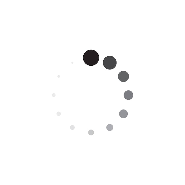 loading icon vector illustration