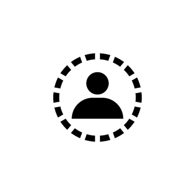 Loading User Icon Vector Illustration