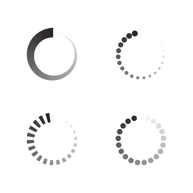 Loading Vector icon design illustration