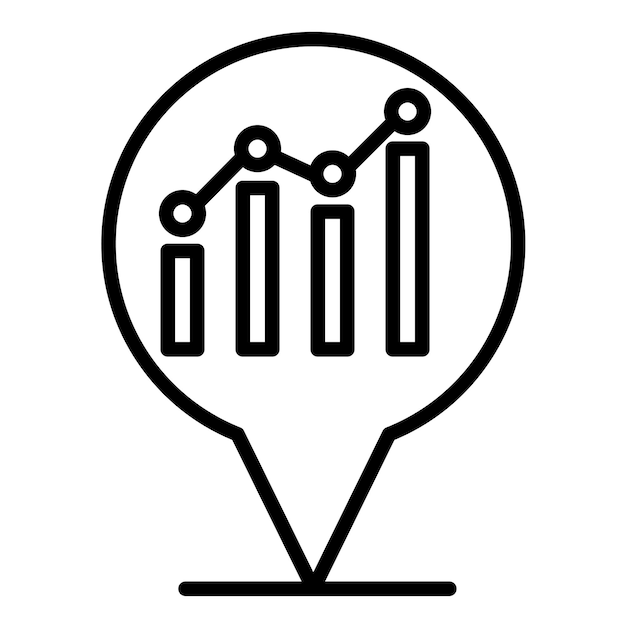 Location Analytics Vector Illustration Style