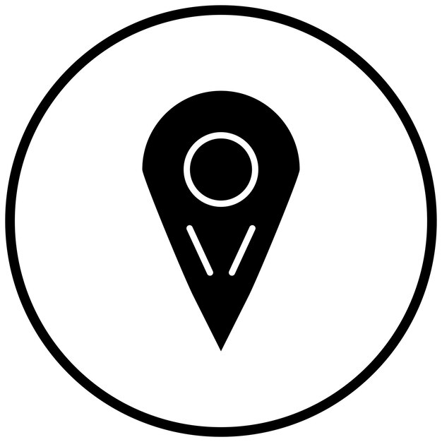Location Pin Icon Style