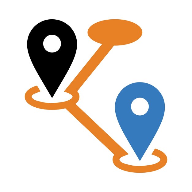 location pin map map location pin icon