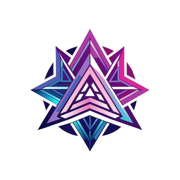 Logotypdesign för vektorillustration för teknikföretag