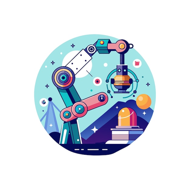 Logotypdesign för vektorillustration för teknikföretag
