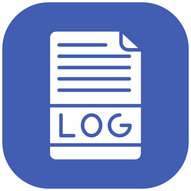 Logs Vector Illustration Style