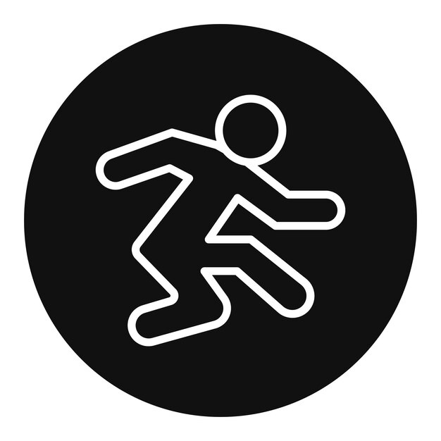 Long Jump icon vector image Can be used for Track and Field