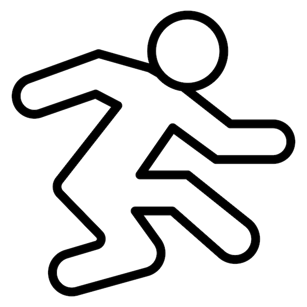 Long Jump icon vector image Can be used for Track and Field