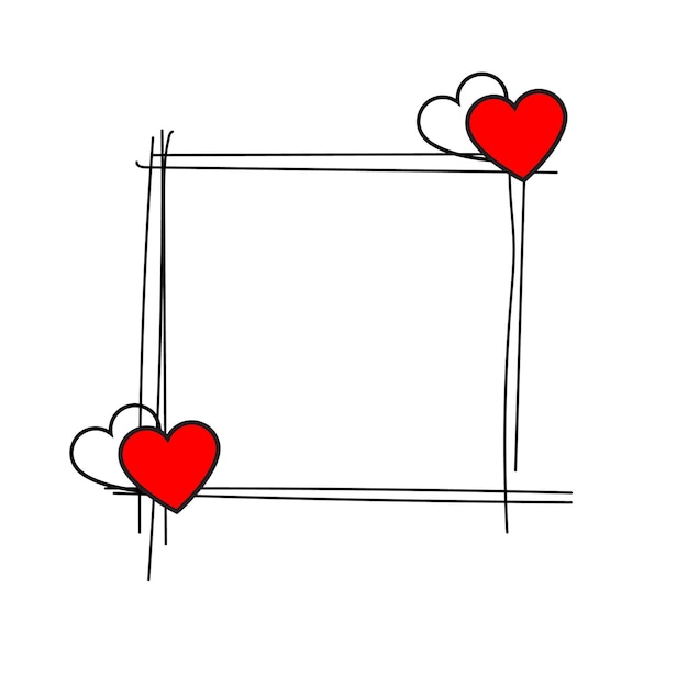 Lovely Heart Frame