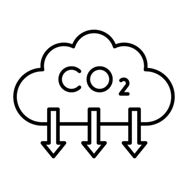 Low Emission Vector Illustration Style