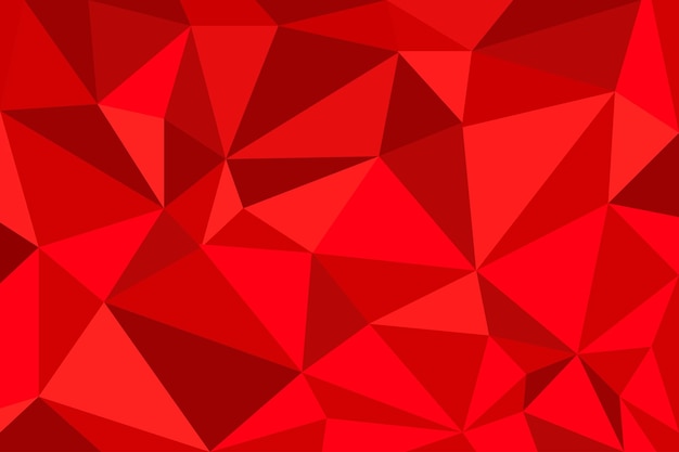 low poly abstract texture background red color design vector