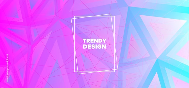 low poly background abstract triangles web page design