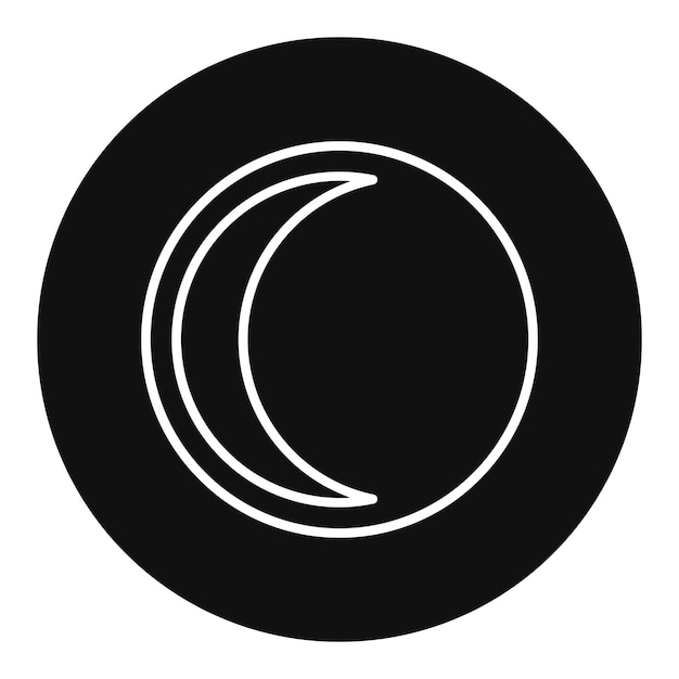 Lunar Eclipse Vector Illustration