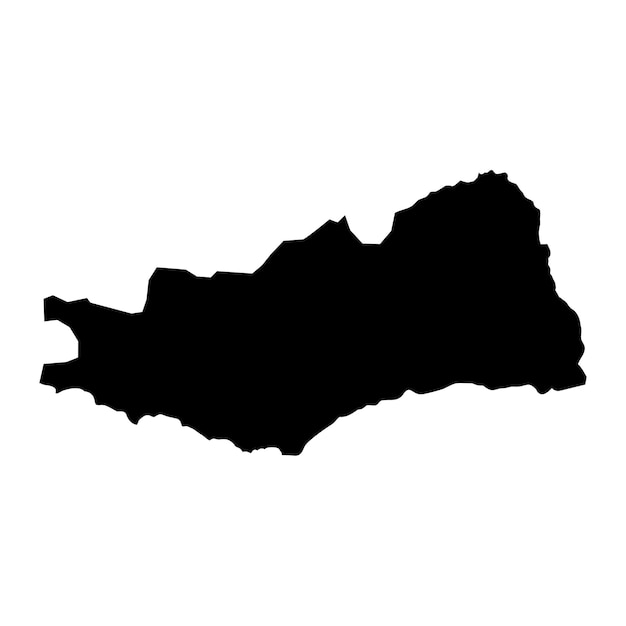 Lusaka province map administrative division of Zambia Vector illustration