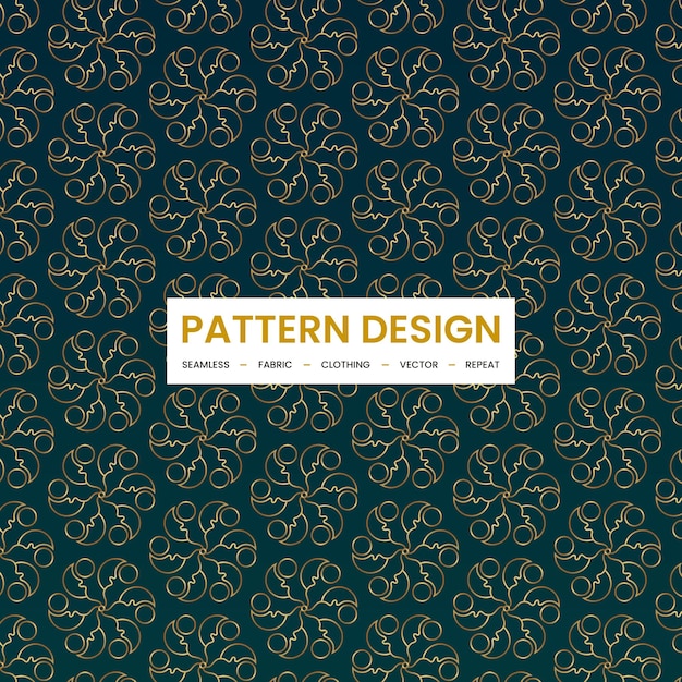 Luxurious Golden Pattern Background