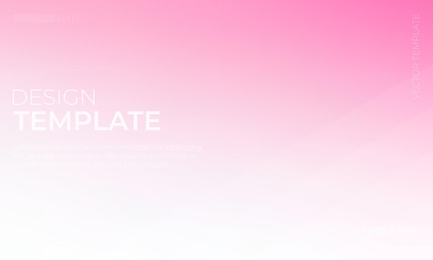 Luxurious Vector Gradient Grainy Texture Design in White and Pink Shades