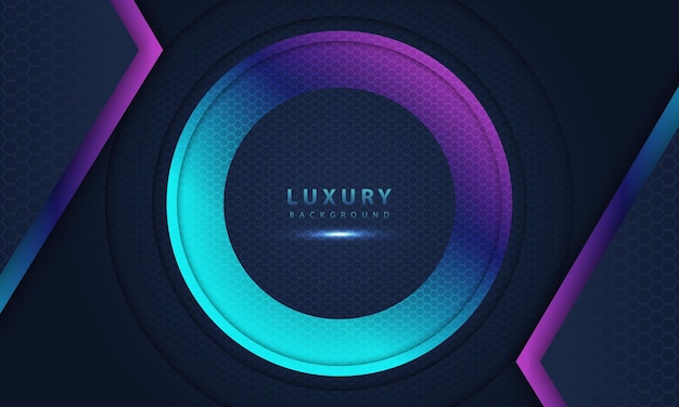 luxury background overlap layer on dark space