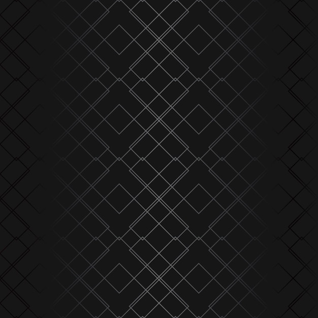 luxury black metal gradient background with geometric seamless pattern modern ornament