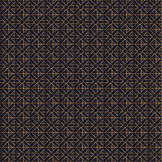 Luxury Gold and Blue Pattern background Design