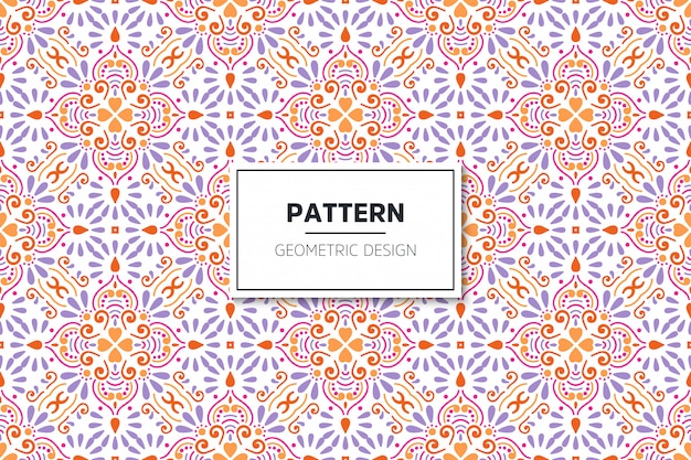 Luxury ornamental mandala design seamless pattern  
