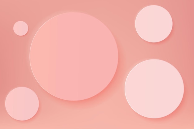 Luxury Pink Pastel Podium Abstract scene background Product presentation mock up show cosmetic product Blank Podium stage pedestal or platform 3D Vector