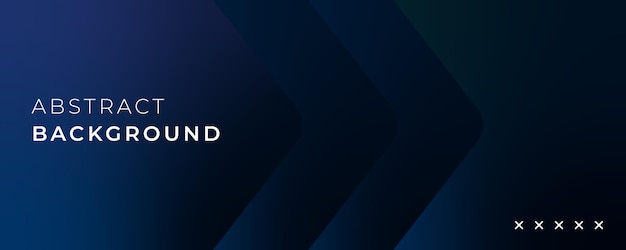 luxury vector gradient background in dark blue with vignette studio banner