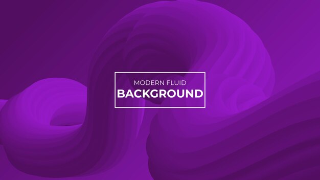 Lyx Royalty Landing Vågig 3D Mörk magenta Abstrakt Fluid Bakgrund Vektor Mall Design