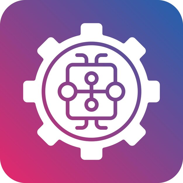 Machine Learning Icon Style