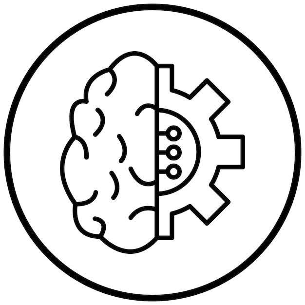 machine learning icon style