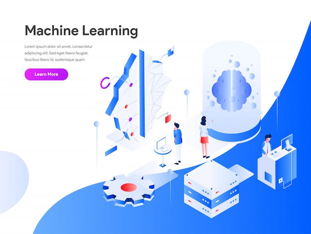Machine Learning Isometric 