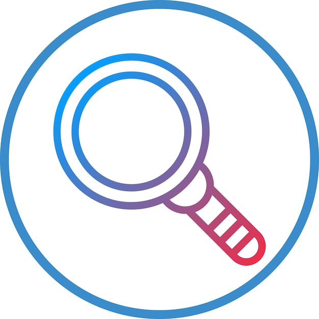 Magnifying Glass Icon Style