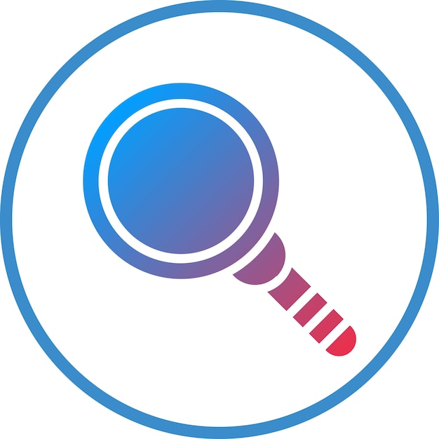 Magnifying Glass Icon Style
