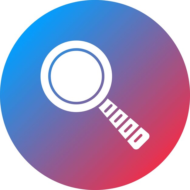 Magnifying Glass icon vector image Can be used for Online Education