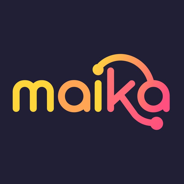 Vektör maika modern ai-powered customer service and digital marketing solution