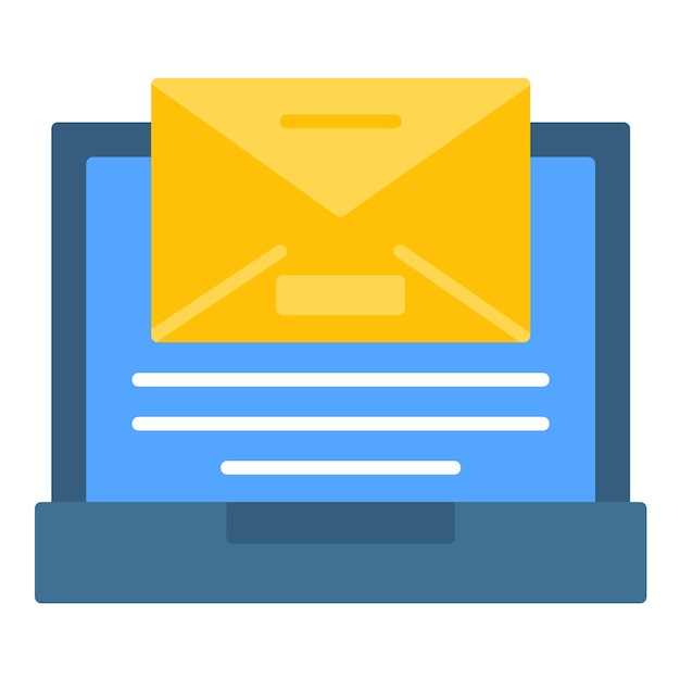 Mail Flat Illustration