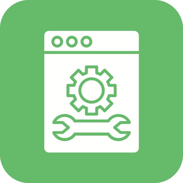 Maintenance icon vector image Can be used for No Code
