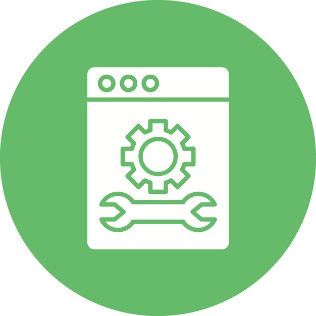 Maintenance icon vector image Can be used for No Code