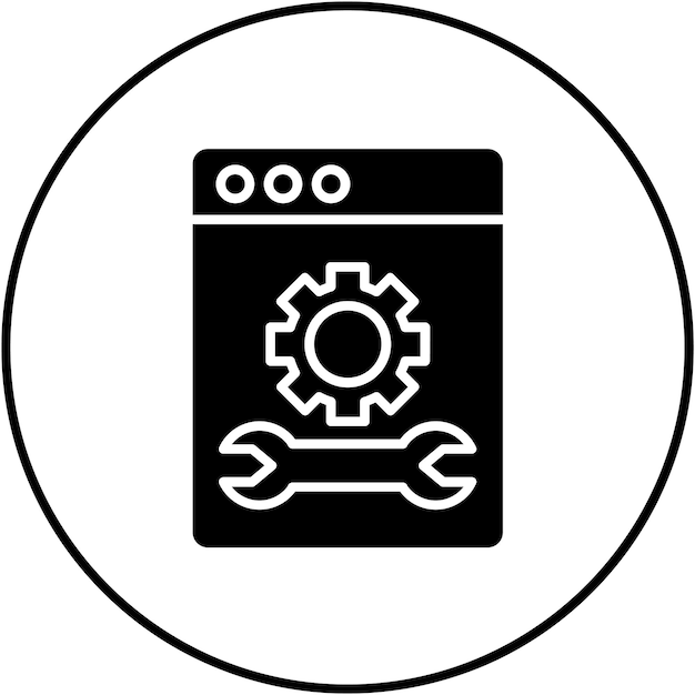 Maintenance icon vector image Can be used for No Code