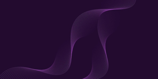 majestic purple particle wave design with intricate details for modern digital backgrounds