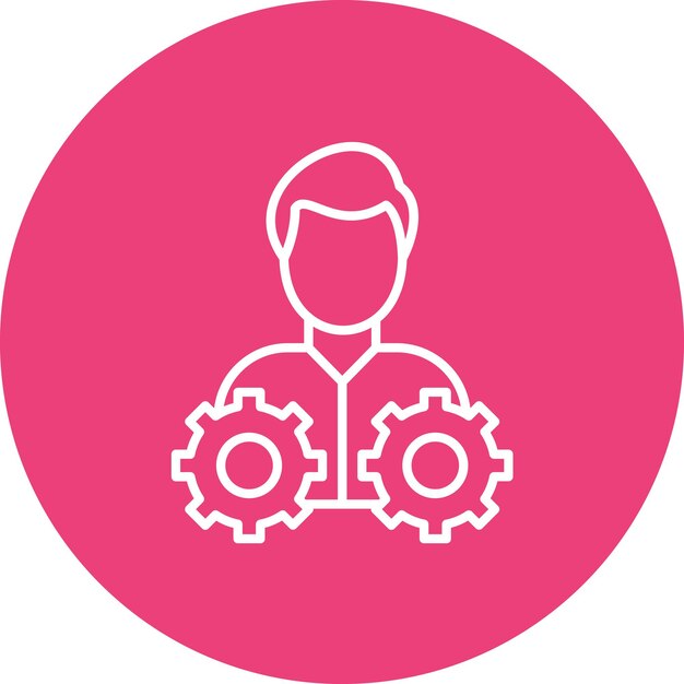 Management icon vector image Can be used for Productivity