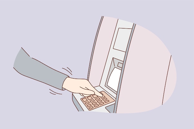 manager cartoon character hand