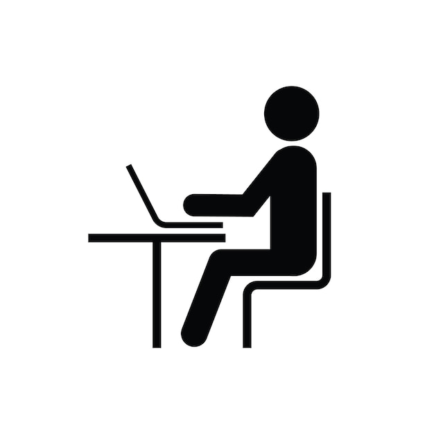 Mand, der arbejder på bærbar computer