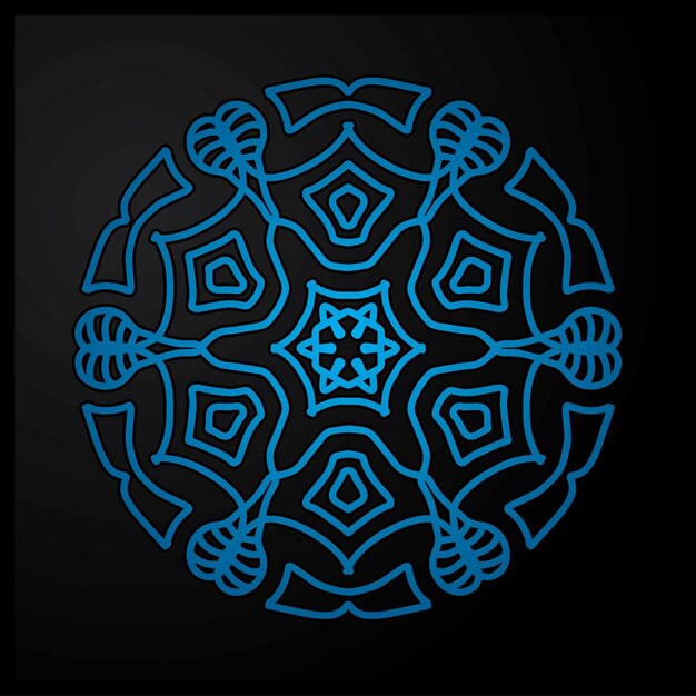 Mandala design illustration vector design