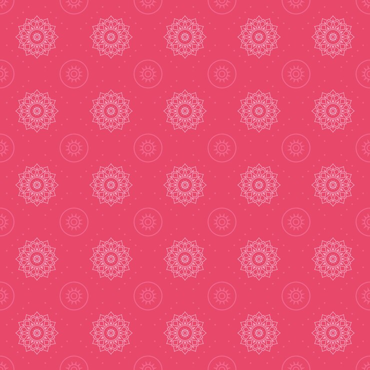 Vektör mandala seamless pattern background. arabesque wallpaper. traditional elegant batik. classic motif