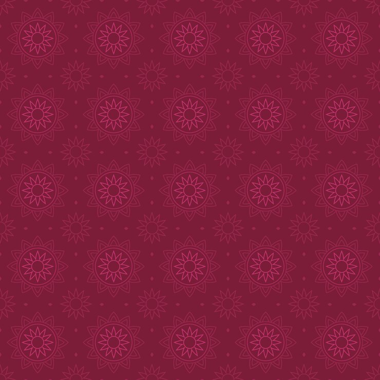 Vektör mandala seamless pattern background. arabesque wallpaper. traditional elegant batik. classic motif
