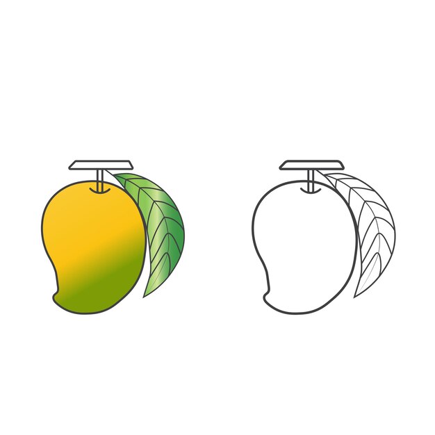 mango vector logo
